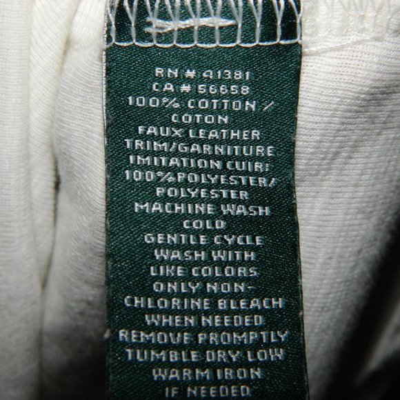 5/$25 Lauren Ralph Lauren Henly Top with Faux Suede Accents Size XL (CC-54) - Picture 4 of 5